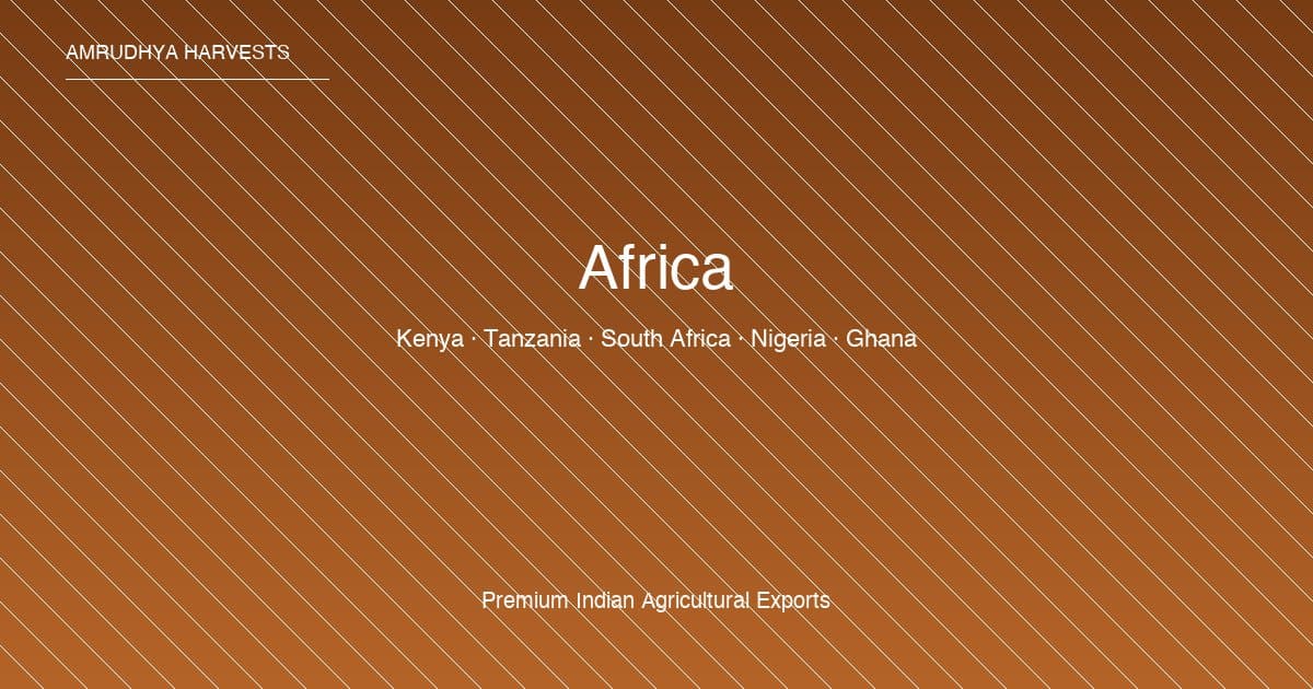 Africa export market